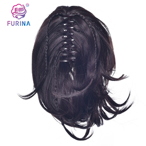 Ultime Irregolare Artiglio Coda di Cavallo Flessibile Pezzi di Capelli Sintetici Coda di Cavallo di Estensione Dei Capelli di Vendita Caldo di Disegno per La Bella Ragazza - Product Image 3