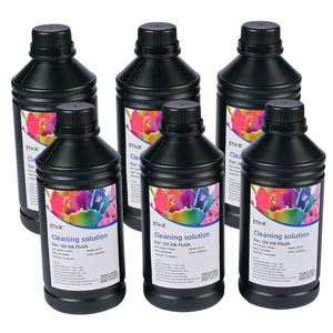Liquide de nettoyage UV transparent écologique pour impression numérique rapide, encres UV LED nettoyantes efficaces pour imprimantes à <span class=keywords><strong>encre</strong></span> Epson UV - Product Image 5