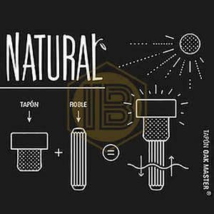 Kit di tappi in quercia per la stagionatura della birra - Product Image 1
