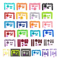 Ensemble de boutons de remplacement colorés A B L R, boutons D-pad, ensemble complet de boutons pour Game Boy Advance pour GBA
