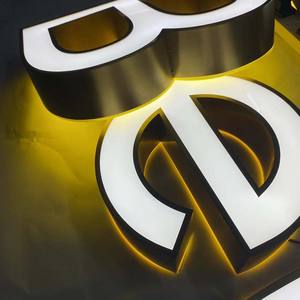 Lettere all'aperto per le aziende insegne produttori azienda vetrina segnaletica per edifici commerciali Led segno personalizzato - Product Image 5