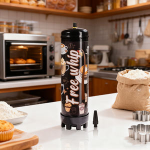 Oferta Especial para Festivales: 1364g de Crema Batida en Aerosol, Herramientas para Postres, Utensilios de Cocina, Bombona de Gas, Crema de Lujo - Product Image 4