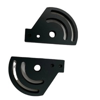 Services de fraisage sur mesure pour accessoires de caméra numérique CNC en alliage d'aluminium et acier inoxydable avec surface brossée et perçage