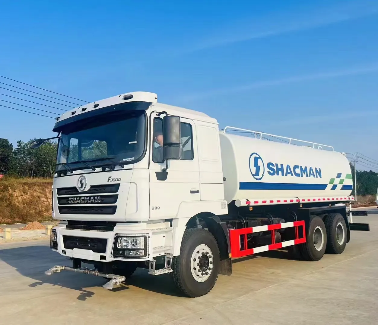 SHACMAN F3000 water bowser truck Fire Sprinkler Water Truck