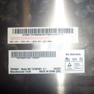 โมดูลจอ LCD รุ่น T216XW01 V1 ขนาด 21.6 นิ้ว 60Hz ความละเอียด 1366*768 แบบ LVDS TFT LCD - Product Image 2