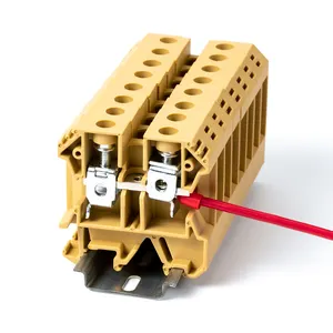 SAK16-Bloque de terminales de tornillo SAK/JXB-16N, terminal de conexión de combinación, Conector de cable de 4-16mm