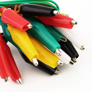 10cm 15cm 20cm 30cm 50cm 5 Colors Crocodile Alligator Clips Test Leads