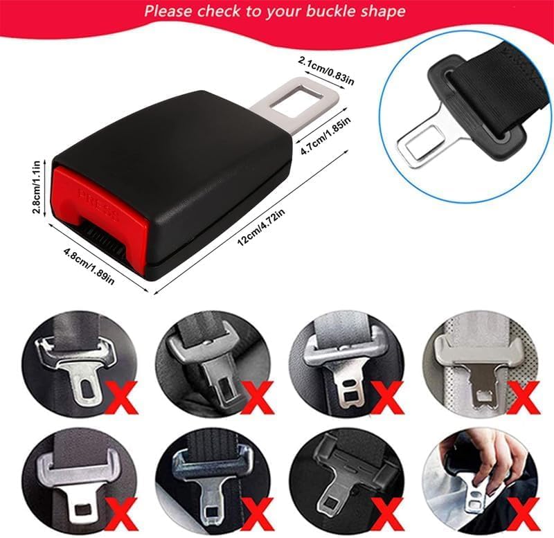 Rawmand Comfortable Car Cup Holder Coaster with Buckle Belt Button - Plastic Jewelry Finding