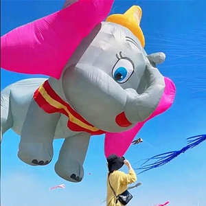 <span class=keywords><strong>Cerf</strong></span>-<span class=keywords><strong>volant</strong></span> géant en forme d'éléphant gonflable, <span class=keywords><strong>cerf</strong></span>-<span class=keywords><strong>volant</strong></span> 3D Dumbo, grands cerfs-volants pour les amateurs de plein air, provenant de l'usine WeiFang en Chine - Product Image 3