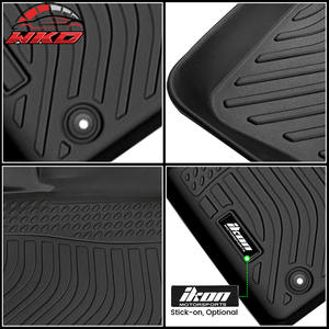 Tapis de sol 3D moulés toutes saisons antidérapants en TPE imperméables pour Hyundai Santa Cruz 2022-2025 - Product Image 3