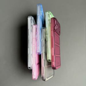 Coques de téléphone en TPU transparent coloré à mailles respirantes, best-sellers de l'été de l'usine BAILI pour <span class=keywords><strong>iPhone</strong></span> <span class=keywords><strong>11</strong></span> PM/14 PRO/16 Plus/17 Pro Max - Product Image 3