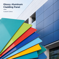 Panneaux composites en aluminium Alucobond haute brillance 3 mm 4 mm PVDF ACP ACM pour revêtement mural intérieur et extérieur
