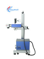 Machine de marquage laser à fibre industrielle avec logiciel EZCAD, haute précision, fonctionnement continu, codeur pour composants électroniques et circuits imprimés (PCB)
