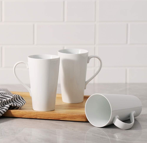 Custom Logo High Quality Plain Black Matt Glossy Porcelain <b>Mug</b> Blank Ceramic <b>Coffee</b> Cup - Product Image 1