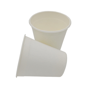 180ml 6oz Compostable Bagasse Coffee <strong>Cups</strong> <strong>OK</strong> Compost PFAS Free PPWR Comply Hot Drink <strong>Cups</strong> for European Cafe Wholesale - Product Image 4