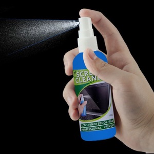Work Record Lcd <b>Screen</b> Cleaning Kit 3 Piece Set For Computer Monitor Keyboard Phone <b>Cleaner</b> Liquid With Brush And Cloth - Product Image 2