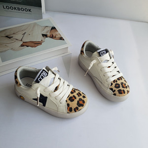 Scarpe da ginnastica leopardate per bambini con stampa ghepardo in stile occidentale - Product Image 4