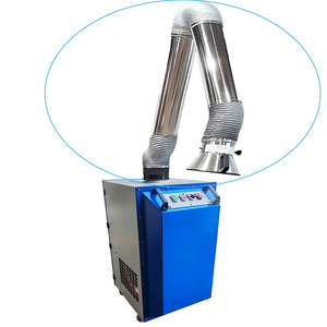 Industrielle Verwendung Hoch temperatur beständiges Schweißen Flexibler Rauch auspuff arm Rauch absaug arm mit Saug haube - Product Image 3