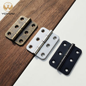 Bisagra de níquel satinado para marco de fotos, caja pequeña de 2 pulgadas, herrajes para cocina, sala de estar, comedor, dormitorio, oficina en casa, Material de hierro - Product Image 1