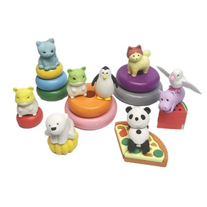Gomme à effacer créative en forme d'animal de dessin animé, papeterie pour élèves du primaire, mignonne, spéciale, sans éclats, pour la maternelle - Product Image 5