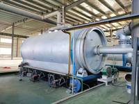 Four rotatif de recyclage des pneus usagés de marque Lefang, en acier inoxydable, 60 kW, collecteur de déchets