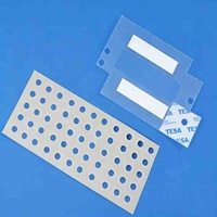 Lámina de Plástico Acrílico PET de Grado Médico Autoadhesiva con Forma Personalizada, Estampado, Troquelado, Junta Estéril de Doble Cara para Uso Dental
