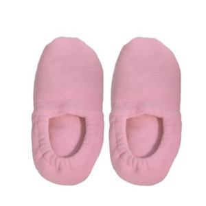 Babouches <span class=keywords><strong>chauffants</strong></span> pour <span class=keywords><strong>micro</strong></span>-onde, chaussures en peluche souples avec bride chauffante - Product Image 3