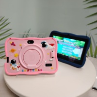 Tablettes en gros Android 13 pour enfants, tablette d'apprentissage et de jeu anti-chute avec étui en silicone pour enfants