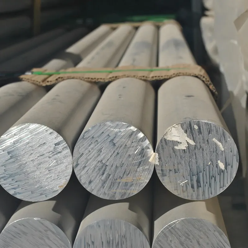 Penjualan laris batang paduan aluminium diameter besar batang bulat 6061 50mm batang billet aluminium/batang las