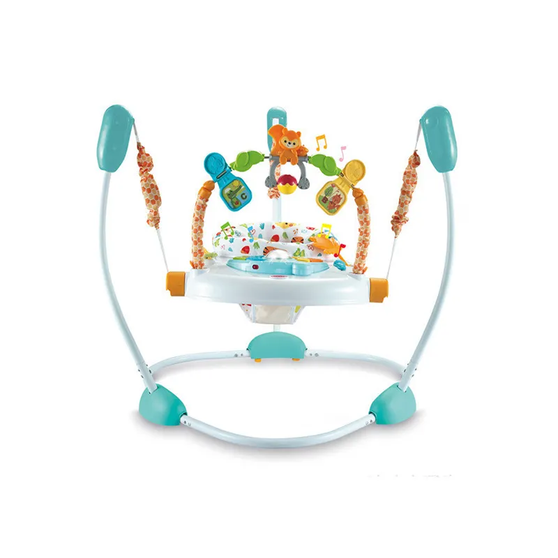 Baby Learning Walker Bounce Jump Chair Activity Bouncer Baby Jumperoo with Lights & Music