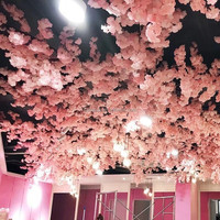 Ornement de plante de qualité de décoration de plafond de Simulation de fleur artificielle de haute qualité pour le mariage de restaurant d'hôtel