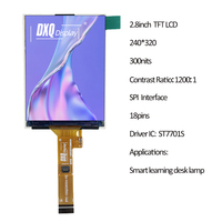 Interface MIPI Mcu Rgb Spi Lvds, panneaux d'affichage couleur de petite taille 2.4 2.8 3 3.5 5 5.5 7 10.112.9 pouces, écran tactile, module LCD TFT