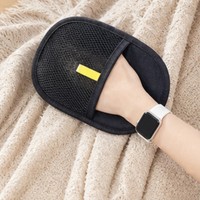 Gant électrostatique anti-poils pour animaux, brosse dépoussiérante, tampon de toilettage pour le nettoyage quotidien des poils de chat et de chien à la maison