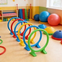 Jouets sensoriels colorés antidérapants pour enfants, tunnel de jeu, grotte à explorer dans d'autres terrains de jeux, équipement de moulage par rotation de qualité supérieure