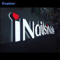 Lettres en acrylique 3D personnalisées pour l'intérieur, logo, design, lettres murales, enseignes, signalétique de bureau