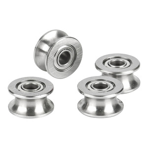 SeYoo U624ZZ <b>Bearing</b> 4x13x7 With U-Groove Steel Wire Pulley For Fitness Equipment - Product Image 2