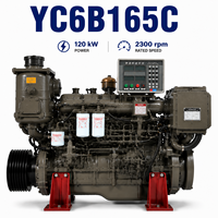 YuChai YC6B165C 6-Zylinder Schiffsantriebsdieselmotor 120kW 165PS Dieselmotor für Fischerboote Frachtschiffe Generatorsatz