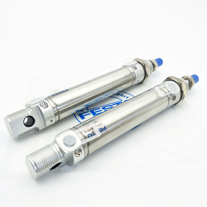 DSNU Series <b>Mini</b> Pneumatic Cylinder Double Acting Aluminum Alloy Round Air Cylinder with Pump for Automation Equipment - Product Image 6