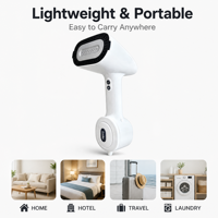 Défroisseur Vapeur Électrique Portable Mini 6000Pa à Aspiration Automatique Anti-Goutte pour Usage Domestique – Vente Flash
