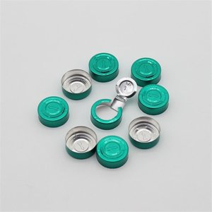 Tapa de vial médica de muestra gratis 13mm 20mm 32mm tapa de inyección de aluminio y plástico - Product Image 5