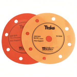 Disco de Lijado Ttake de 15 Orificios, Grano 220, Soporte de Película con Revestimiento de Velcro - Product Image 2