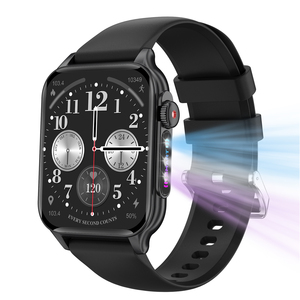 Gaoke P6 Smartwatch với thời trang thở môi trường xung quanh ánh sáng thông minh đồng hồ 2024 thiết kế mới đến cho nam giới phụ nữ thể thao tập thể dục Tracker - Product Image 1