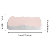 Coussin de siège design spécial en mousse à mémoire de forme, antidérapant, respirant, lavable, personnalisable, rehausseur de hauteur, prévient les douleurs aux fesses, pour salle de classe