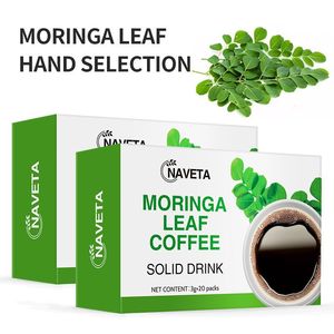 Moringa-bladeren geinfuseerde zwarte koffie, cafeïnehoudende, leverbeschermende thee, zoete fruit, zacht bitter, afslankende chocolade doos, lagere urinezuurgraad - Product Image 5