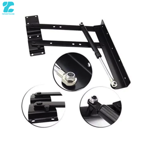 Mecanismo de elevación de acero negro de alta resistencia para mesa de centro, herrajes de bisagra para marco de escritorio elevable plegable, para mesas de almacenamiento de cocina modernas - Product Image 2