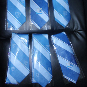 促销礼品领结礼品套装高品质定制编织丝质领带和手帕套装 - Product Image 5