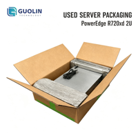 Serveur Dell PowerEdge R720XD 2U d'occasion personnalisable avec CPU, RAM, SSD, HDD, RAID et adaptateur réseau haute vitesse pour diverses charges de travail