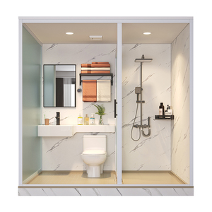 Set Kamar Mandi Portabel Mewah Multifungsi Siap Pakai, Unit Kamar Mandi Prefabrikasi - Product Image 2