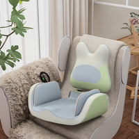 3D Atmungsaktives Mesh Faltbares Luftkissen Heizung Vibration Rotation Massagekissen für den Ganzen Rücken Taille Hüften Knetmassage Höhenverstellbar