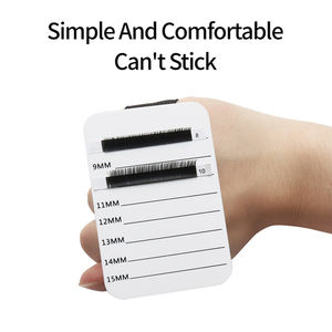 Support en acrylique pour extensions <span class=keywords><strong>de</strong></span> <span class=keywords><strong>cils</strong></span>, fournitures pour extensions <span class=keywords><strong>de</strong></span> <span class=keywords><strong>cils</strong></span>, accessoires pour <span class=keywords><strong>cils</strong></span>, palette <span class=keywords><strong>de</strong></span> présentation en acrylique blanc et rose pour <span class=keywords><strong>cils</strong></span> - Product Image 2